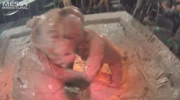 Muddy Wrestling: Raging Regina vs.The Cinnamon Buns Screencap 59 on sinx.preview.netperv.com