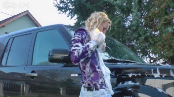Wet & Messy Car Washing For Playful Blonde Screencap 38 on sinx.preview.netperv.com