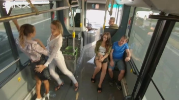 Public Waterfight For Stunning Babes On The Bus Screencap 53 on sinx.preview.netperv.com