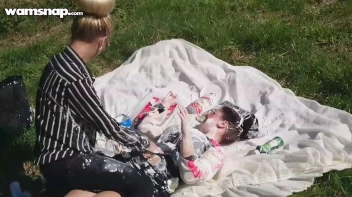 Creamy Catfight Picnic Screencap 20 on sinx.preview.netperv.com