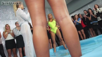 Oily Wrestling: Jenna Lovely vs. Nicole Vice & Erika vs. Tanya Screencap 6 on sinx.preview.netperv.com