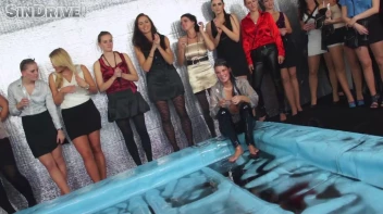 Oily Wrestling: Jenna Lovely vs. Nicole Vice & Erika vs. Tanya Screencap 106 on sinx.preview.netperv.com