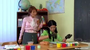 Gooey Messy Art Class With Three Hot Girls Screencap 24 on sinx.preview.netperv.com