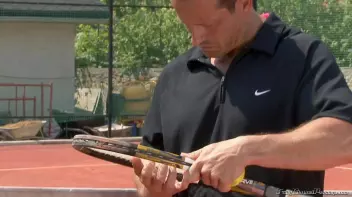 Tennis Injury Needs Some Piss Relief Screencap 1 on sinx.preview.netperv.com