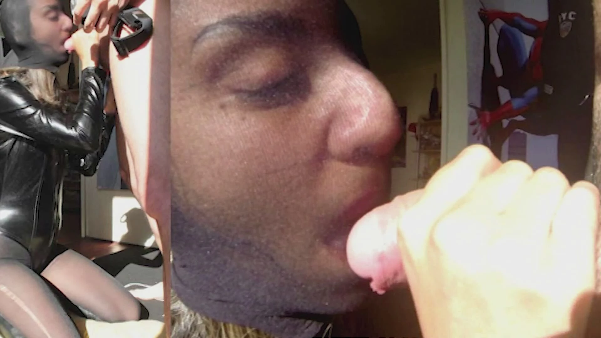 62 Black Nylon & Boots Blowjob on sinx.preview.netperv.com