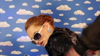 Babes In Black Splattered In White Screencap 75 on sinx.preview.netperv.com