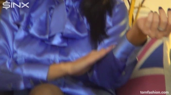 Ripped Blouse Exposes Her Massive Assets Screencap 1 on sinx.preview.netperv.com