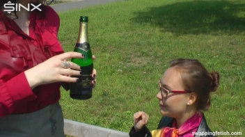 Cuties Drink Champagne Second Hand - Cam 1 Screencap 11 on sinx.preview.netperv.com