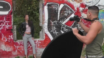 Horny Brunette Model Gets Fucked By Photographer Screencap 4 on sinx.preview.netperv.com