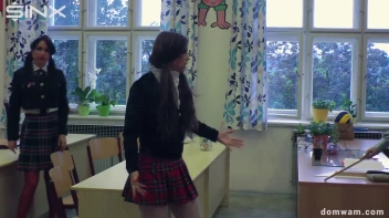 Bratty Schoolgirls Tie Up Their Teacher For WAM Fun - Cam 1 Screencap 29 on sinx.preview.netperv.com