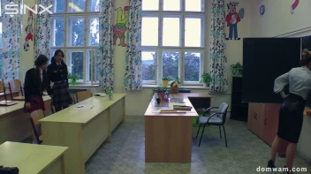 Bratty Schoolgirls Tie Up Their Teacher For WAM Fun - Cam 1 Screencap 34 on sinx.preview.netperv.com