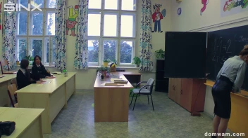 Bratty Schoolgirls Tie Up Their Teacher For WAM Fun - Cam 1 Screencap 35 on sinx.preview.netperv.com