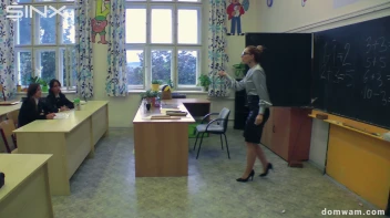 Bratty Schoolgirls Tie Up Their Teacher For WAM Fun - Cam 1 Screencap 40 on sinx.preview.netperv.com