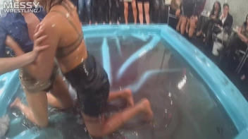 Messy Wrestling: Lost Footage Found! 2 In-Your-Face Oil Matches 4 The Price Of 1! Action Cam Footage! Screencap 18 on sinx.preview.netperv.com