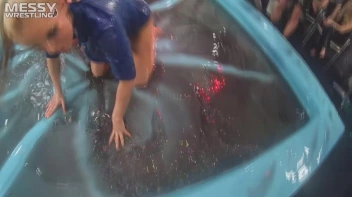 Messy Wrestling: Lost Footage Found! 2 In-Your-Face Oil Matches 4 The Price Of 1! Action Cam Footage! Screencap 25 on sinx.preview.netperv.com