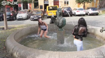 Long Haired Cuties Outdoor Wet And Messy Fun - Cam 2 Screencap 20 on sinx.preview.netperv.com