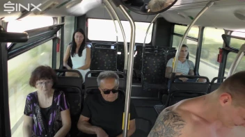 Blonde Twink Enjoys Gay Orgy On A Voyeuristic Bus Screencap 32 on sinx.preview.netperv.com