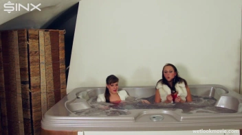 Sexy Intruders Play In The Hot Tub Screencap 26 on sinx.preview.netperv.com