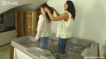 Sexy Intruders Play In The Hot Tub Screencap 33 on sinx.preview.netperv.com
