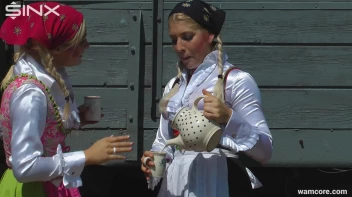 Sexy milkmaids get messy with cream and eggs - Cam 2 Screencap 39 on sinx.preview.netperv.com