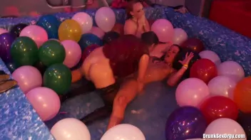 Bimbo Birthday Bash Part 4 - Shower Cam Screencap 18 on sinx.preview.netperv.com