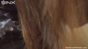 Hair Brushing Brunette Babe Screencap 7 on sinx.preview.netperv.com