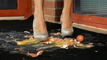 Latest deal - Egg Trampling Leaves Babes With Messy Heels