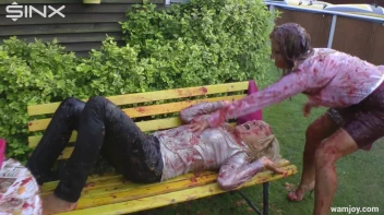 Eating In Secret Gets This Girl Gunged Screencap 32 on sinx.preview.netperv.com