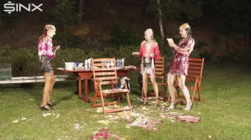 Sexy WAM Food Fight Between Friends Screencap 90 on sinx.preview.netperv.com