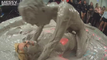 Messy Wrestling: Blonde vs. Redhead Free For All! Which One Will Settle The Slop Score Once & For All!? Screencap 66 on sinx.preview.netperv.com