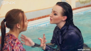 Cute Clothed Girls Fight In Swimming Pool Screencap 16 on sinx.preview.netperv.com