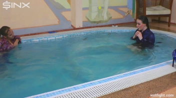 Cute Clothed Girls Fight In Swimming Pool Screencap 20 on sinx.preview.netperv.com