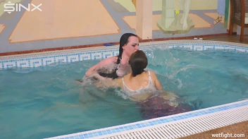 Cute Clothed Girls Fight In Swimming Pool Screencap 39 on sinx.preview.netperv.com