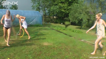 Outdoor Water Fight and Frolicks For Gorgeous Girls Screencap 16 on sinx.preview.netperv.com