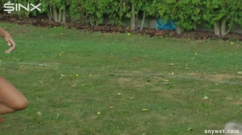 Outdoor Water Fight and Frolicks For Gorgeous Girls Screencap 2 on sinx.preview.netperv.com