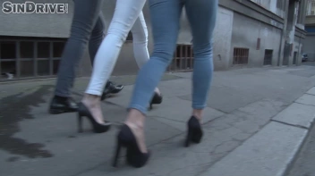 Denim Babes Celebrate With Some Champagne, Clothes Ripping, and Cum Swapping! Screencap 5 on sinx.preview.netperv.com