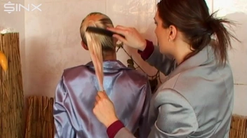 Pretty Blonde Is Soaked While Getting Hair Washed Screencap 3 on sinx.preview.netperv.com