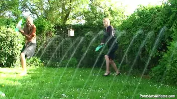 Cutie Babes In Fully Clothed Water Fight! Screencap 67 on sinx.preview.netperv.com