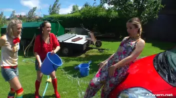 Country Chicks' Hog-Wild Wetlook Car Wash Screencap 64 on sinx.preview.netperv.com