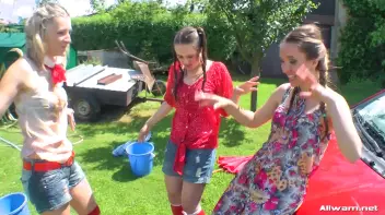 Country Chicks' Hog-Wild Wetlook Car Wash Screencap 73 on sinx.preview.netperv.com