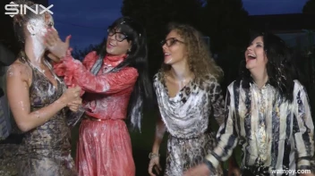 Playful Girls Splat Each Other With Cream Pies - Cam 2 Screencap 18 on sinx.preview.netperv.com