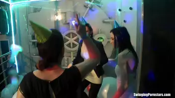 Europorn Birthday Bang Part 2 - Shower Cam Screencap 21 on sinx.preview.netperv.com