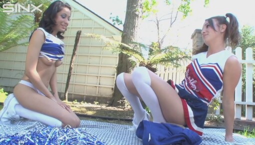 Latest deal - Sexy Lesbian Cheerleader Tryout