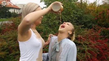 Drink Swapping Blondes Get Wet And Messy Screencap 20 on sinx.preview.netperv.com