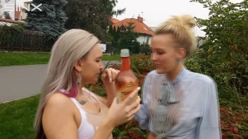 Drink Swapping Blondes Get Wet And Messy Screencap 33 on sinx.preview.netperv.com