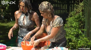 Brunette Hotties Compete In Messy Food Fight Screencap 47 on sinx.preview.netperv.com