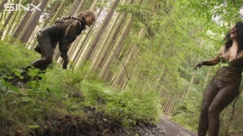 A Fiery Catfight In The Forest Screencap 26 on sinx.preview.netperv.com