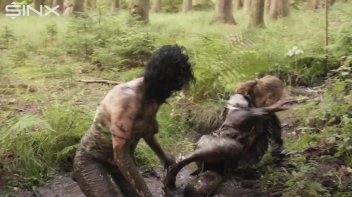 A Fiery Catfight In The Forest Screencap 32 on sinx.preview.netperv.com