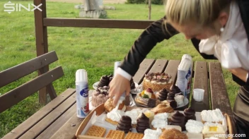 WAM Babes Get Covered In Cream And Cakes Screencap 3 on sinx.preview.netperv.com