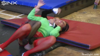 Naughty College Girls in Stockings Catfight - Cam 1 Screencap 33 on sinx.preview.netperv.com